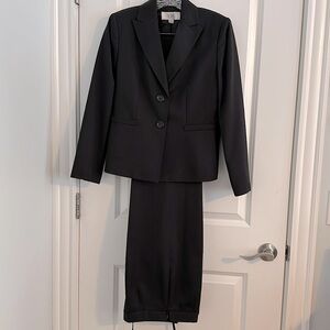 Woman’s Black Suit